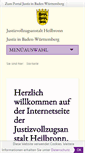 Mobile Screenshot of jva-heilbronn.de